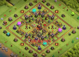 Top Town Hall 10 Farming Base | Anti 3 Star Strategy #18848