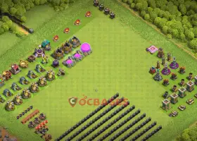 Town Hall 8 Progress Base Guide | Clash of Clans #18865