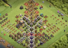 Town Hall 11 Progress Base Guide | Clash of Clans #18902