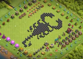 Best Funny TH8 Troll Bases in COC 2024 - Copy Link Here #18937