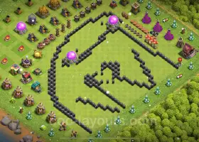 Best Funny TH8 Troll Bases - Clash of Clans 2024 Links #18942