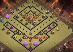 Top Town Hall 8 War Base | Divine Era - Clash of Clans #18958