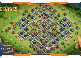 Top TH14 Farming Base with Anti Air & Legend League Layout #18960