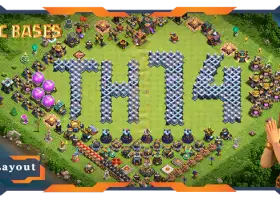 Top TH14 Troll Base with Funny Layout - Clash of Clans #18966