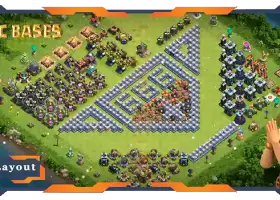 Top Funny Troll Base TH14 Layout - Clash of Clans #18969