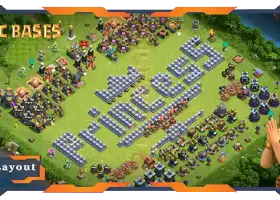 Top Funny TH14 Troll Base Layout for Clash of Clans #18973