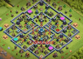 Top Town Hall 13 Farming Base | Anti-Ground & Anti-3 Star #18978