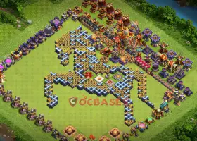 Best Town Hall 16 Farming Base | Clash of Clans Copy Link #18999