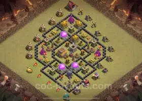 Top Hybrid TH8 War Base Link & Strategies for 2024 #19001