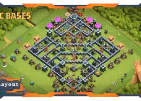 Top TH13 Trophy Base: Best Defence & Anti-Air Layout #19003