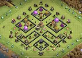 Best TH8 Base Copy 2023: Anti 3 Stars & Anti Everything #19012