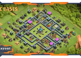 Top TH13 Anti 3-Star Base Layouts with Links - Clash of Clans #19026