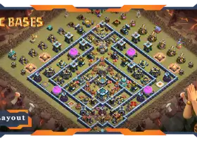 Top TH13 War Base Layouts: Hybrid & Anti-Everything #19033