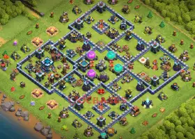 Top Town Hall 13 Farming Base - Clash of Clans Copy Link #19058