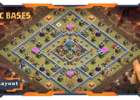 Top TH12 Max Base: Anti-Everything, Legend League Layout #19066