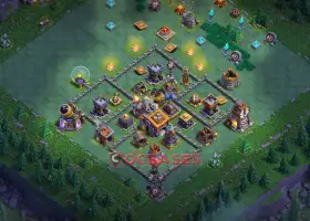 Builder Hall 9 Progress Base for Clash of Clans - BH9 Guide #19069