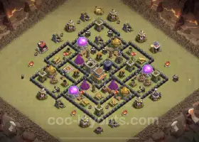 Best TH8 War Bases 2023: Anti-Everything & Hybrid Links #19080