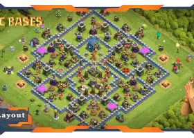 Top TH12 Farming Base: Max Level Anti-Everything Layout #19096