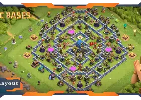 TH12 Max Farming Base: Legend League Hybrid Layout #19103