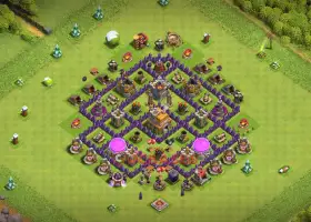 Top Town Hall 7 Farming Base | Copy Base Link | Clash of Clans #19108