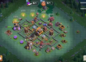 Top Clash of Clans Builder Hall 5 Progress Base Design #19128