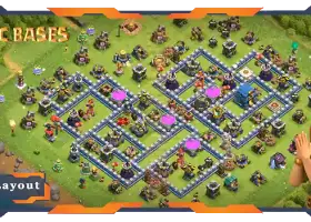 Top TH12 Max Farming Bases & Hybrid Layouts - Clash of Clans #19136