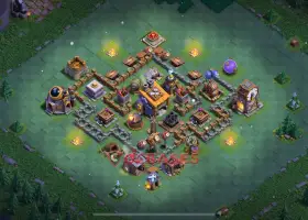 Top Builder Hall 8 Trophy Base | Clash of Clans Defense Guide #19165