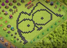 Best Funny TH8 Troll Bases & Links for Clash of Clans 2024 #19262