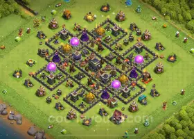 Best Anti 3 Stars TH9 Base 2024 - Clash of Clans Guide #19334