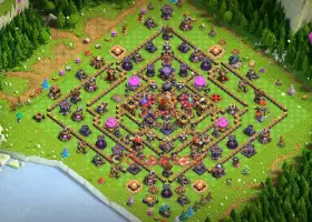 Top Town Hall 16 Farming Base for Clash of Clans | Copy Link #19354