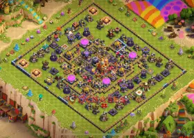 Top Town Hall 16 Farming Base | Clash of Clans Copy Link #19361