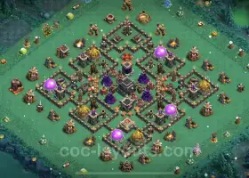 Farming Base TH9 Guide: Anti Air & Hybrid Layout 2023 #19381