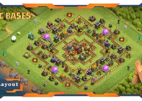 Top Hybrid TH10 Anti-3 Stars Base Layouts for Clash of Clans #19382