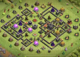 Top TH9 Base Copy 2023: Anti-Everything Max Levels #19391