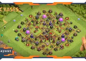 Top TH10 Anti-Air Dragon Base Layouts with Links - CoC #19399