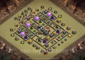 Best TH9 War Base 2023: Max Levels & Anti Everything #19401