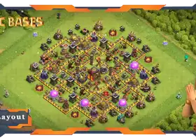 Top TH10 Defense Base: Anti Everything Hybrid Layout #19402