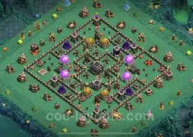 Max TH9 Farming Base Layout with Links | Clash of Clans 2023 #19406