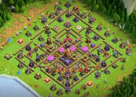 Top Town Hall 16 Farming Base | Clash of Clans Copy Link #19450