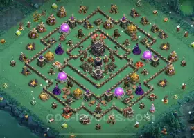 Top TH9 Farming Base with Link - Clash of Clans 2023 #19475