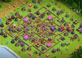 Top Town Hall 16 Farming Base - Clash of Clans Copy Link #19477