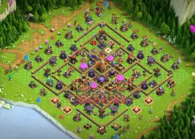 Top Town Hall 16 Farming Base | Clash of Clans Copy Link #19484