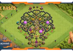 Top TH8 Farming Base: Anti Everything Layout Guide #19499