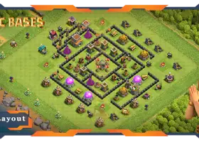 Top TH8 Farming Base Layouts & Max Levels - Clash of Clans #19502