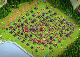 Best Town Hall 16 Trophy Base | Clash of Clans Copy Link #19504