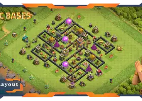 Top TH8 Anti Trophy Base: Best Defense Layout Guide #19505