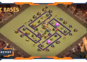 Top TH7 Base Layout: Defense, War, Anti-Air Strategy #19535