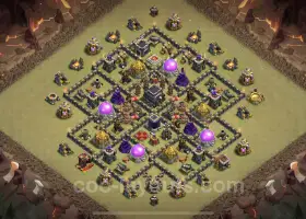 Best Anti 3 Stars TH9 War Base Link & Guide 2023 #19541