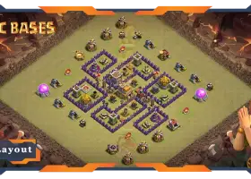 Top TH7 War Base Layout: Anti-Air & CWL Defense Guide #19549