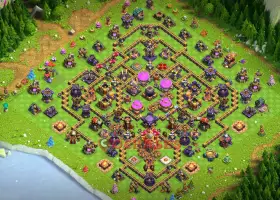 Top Town Hall 16 Farming Base: Copy Link & Dominate COC! #19550